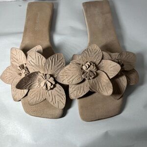 Jeffrey Campbell Petalz Slide Sandals Size 8